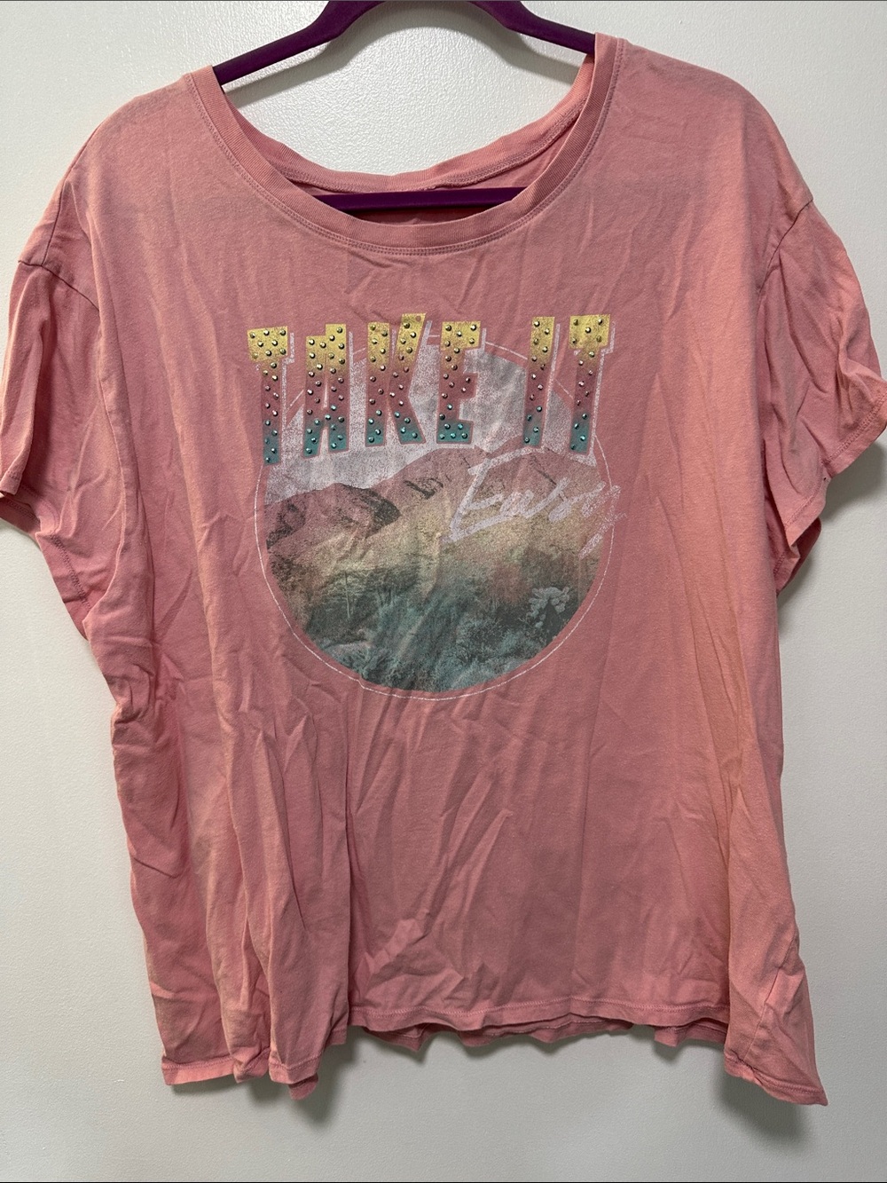 Girls Justice short sleeve shirt size 20/22 plus